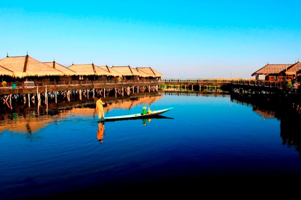 Sky Lake Inle Resort Inle Lake Екстериор снимка